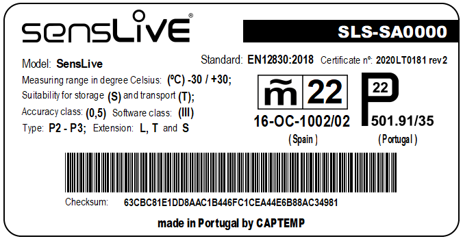 Label En12830